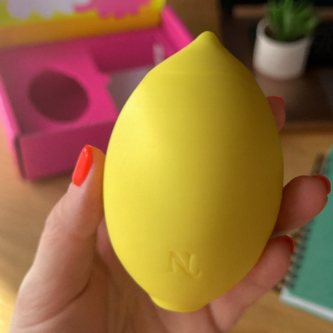 Nancy Lem held in hand with pink gift box — what's inside the box